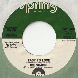 Joe Simon - Easy To Love / Can't Stand The Pain (7inch-Vinyl Record/Used)