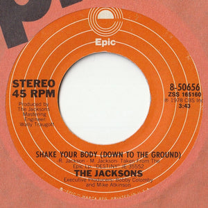 Jacksons - Shake Your Body (Down To The Ground) / That's What You Get (For Being Polite) (7inch-Vinyl Record/Used)