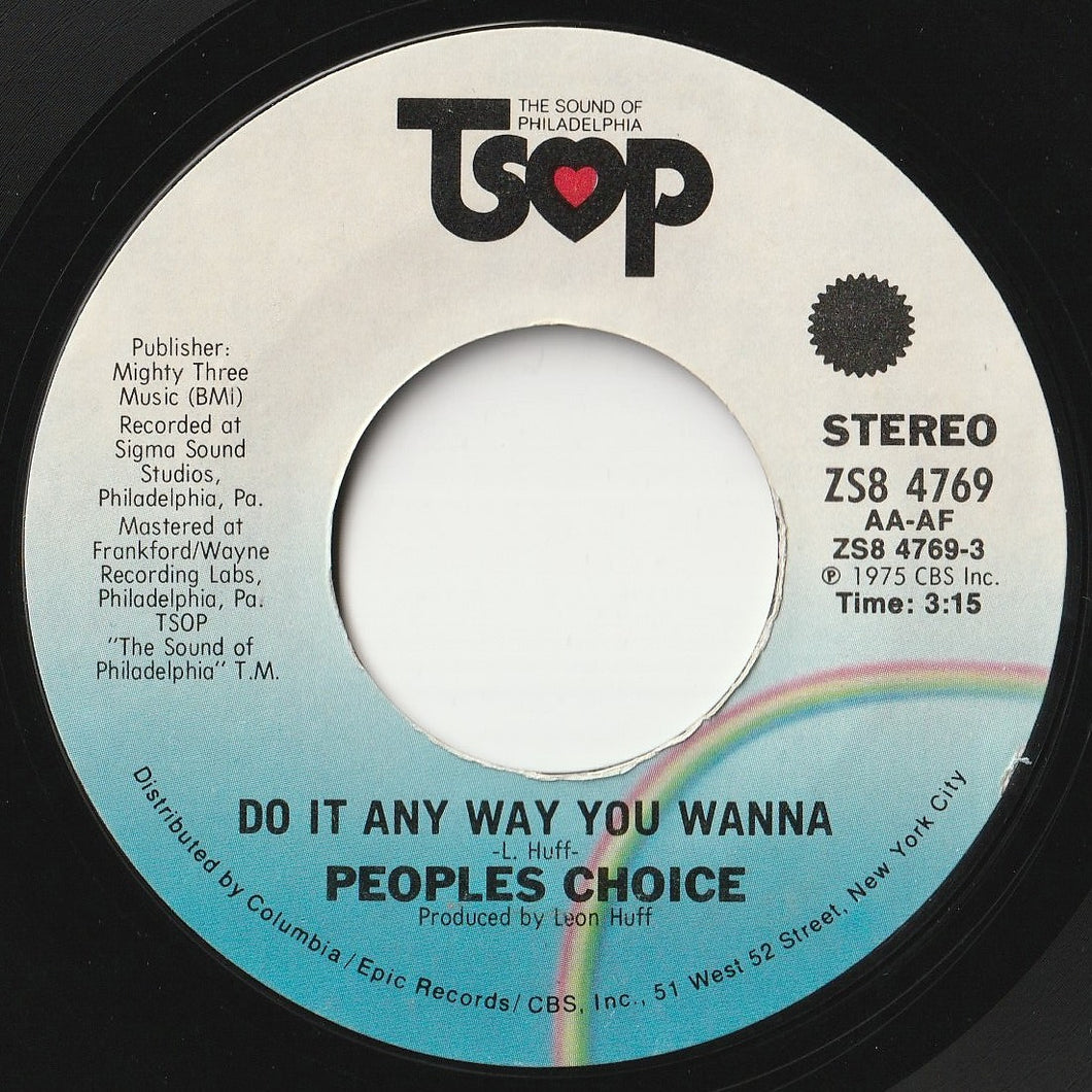 People's Choice - Do It Any Way You Wanna / The Big Hurt (7inch-Vinyl Record/Used)