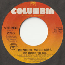 Load image into Gallery viewer, Deniece Williams - Baby, Baby My Love&#39;s All For You / Be Good To Me (7inch-Vinyl Record/Used)
