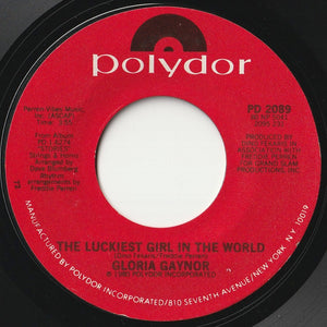 Gloria Gaynor - Ain't No Bigger Fool / The Luckiest Girl In The World (7inch-Vinyl Record/Used)