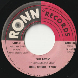 Little Johnny Taylor - True Lovin' / When Are You Comin' Home (7inch-Vinyl Record/Used)