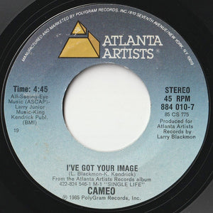 Cameo - Single Life / I've Got Your Image (7 inch Record / Used)