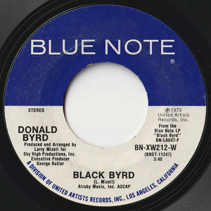 Donald Byrd - Black Byrd / Slop Jar Blues (7 inch Record / Used)