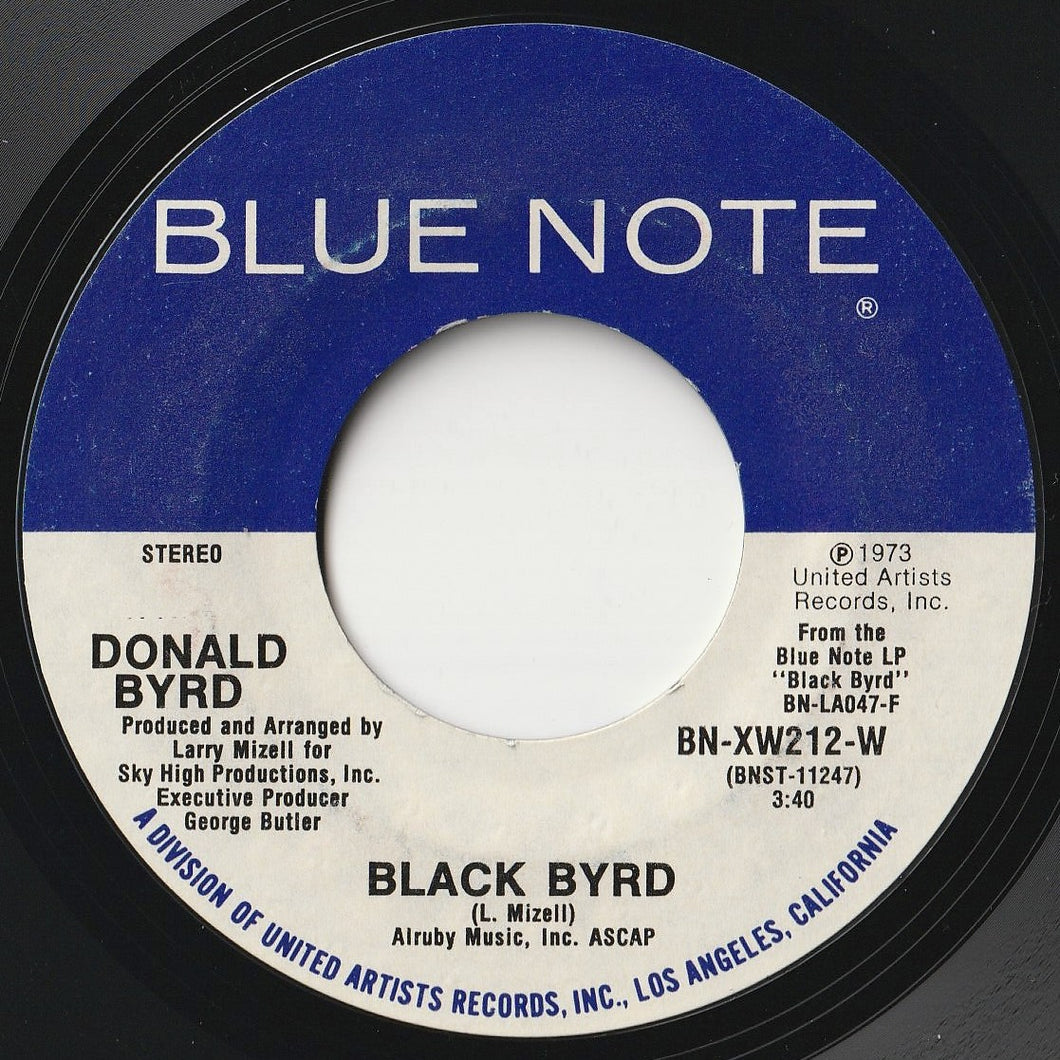 Donald Byrd - Black Byrd / Slop Jar Blues (7 inch Record / Used