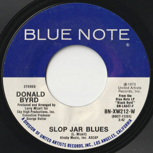 Donald Byrd - Black Byrd / Slop Jar Blues (7 inch Record / Used)