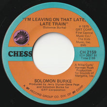 Load image into Gallery viewer, Solomon Burke - You And Your Baby Blues / I&#39;m Leaving On That Late, Late Train (7 inch Record / Used)
