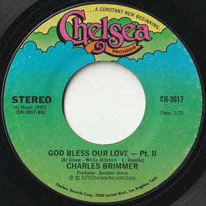 Charles Brimmer - God Bless Our Love (Part 1) / (Part 2) (7 inch Record / Used)