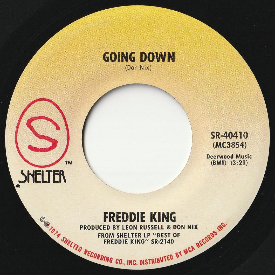 Freddie King - Going Down / Me And My Guitar (7 inch Record / Used)