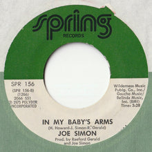 Load image into Gallery viewer, Joe Simon - Get Down, Get Down (Get On The Floor) / In My Baby&#39;s Arms (7 inch Record / Used)
