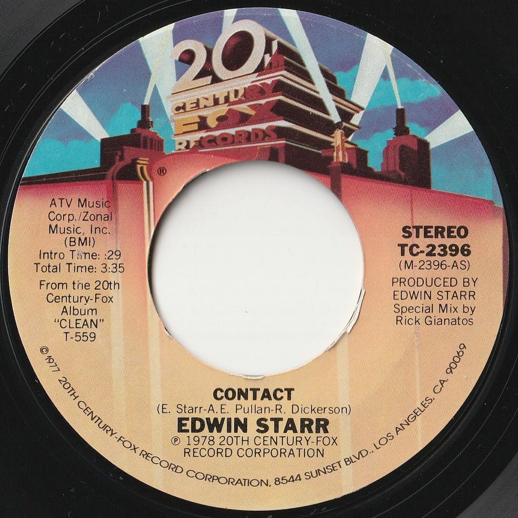 Edwin Starr - Contact / Don't Waste Your Time (7 inch Record / Used)