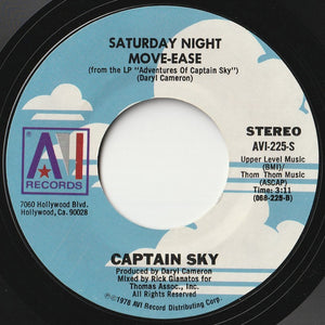 Captain Sky - Wonder Worm / Saturday Night Move-Ease (7 inch Record / Used)