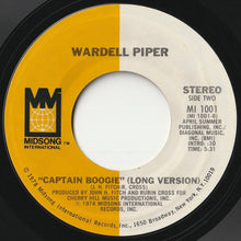 画像をギャラリービューアに読み込む, Wardell Piper - Captain Boogie / (Long Version) (7 inch Record / Used)
