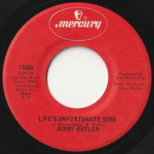 画像をギャラリービューアに読み込む, Jerry Butler - One Night Affair / Life&#39;s Unfortunate Sons (7 inch Record / Used)
