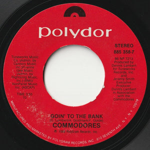 Commodores - Goin' To The Bank / Serious Love (7 inch Record / Used)