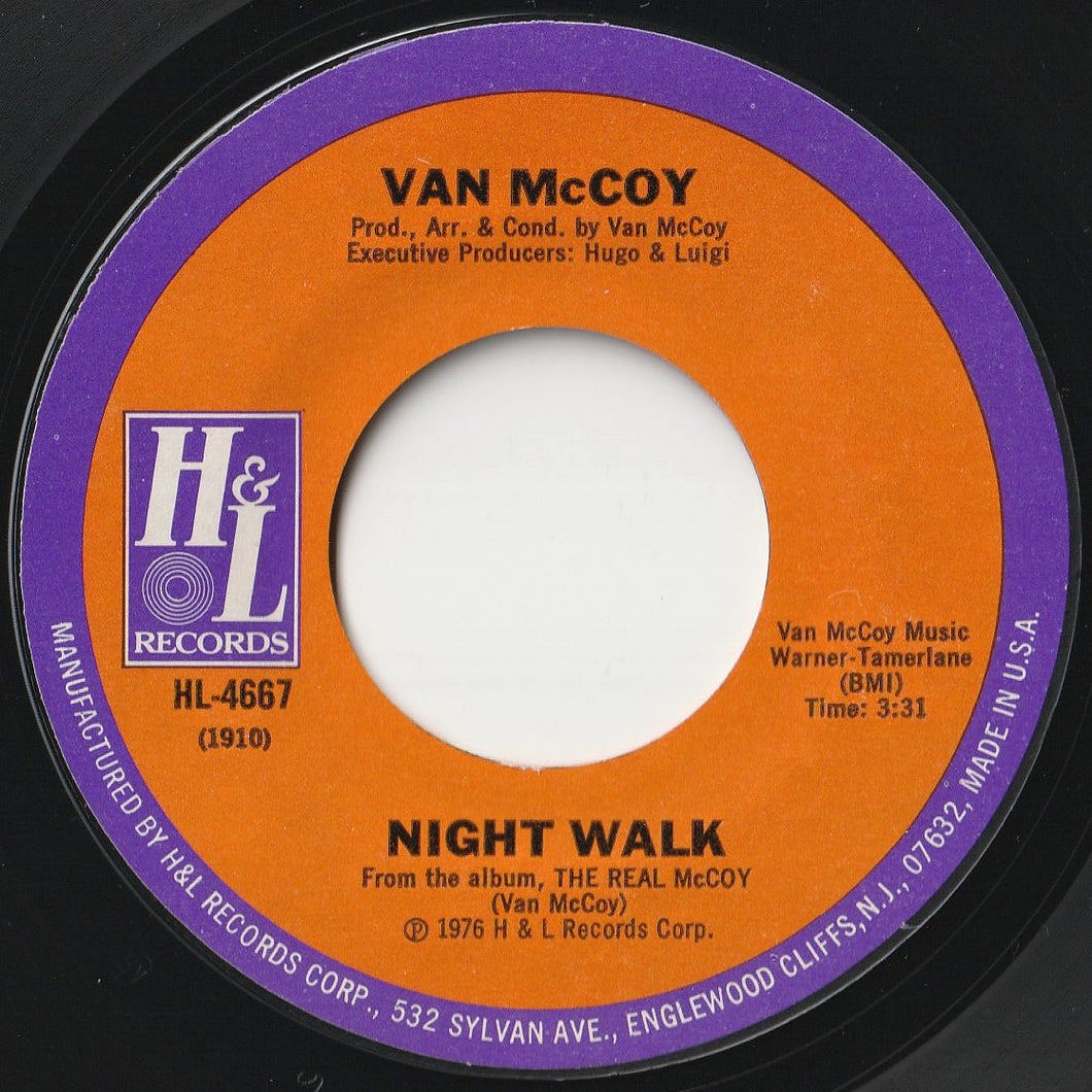 Van McCoy - Night Walk / Love Child (7 inch Record / Used)