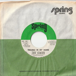 Joe Simon - I Found My Dad / Trouble In My Home (7 inch Record / Used)