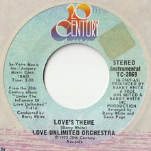 画像をギャラリービューアに読み込む, Love Unlimited Orchestra - Love&#39;s Theme (Instrumental) / Sweet Moments (Instrumental) (7 inch Record / Used)
