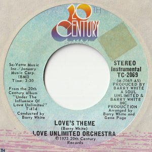 Love Unlimited Orchestra - Love's Theme (Instrumental) / Sweet Moments (Instrumental) (7 inch Record / Used)