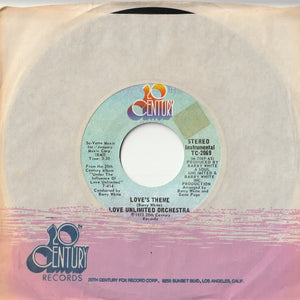 Love Unlimited Orchestra - Love's Theme (Instrumental) / Sweet Moments (Instrumental) (7 inch Record / Used)