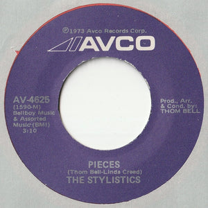 Stylistics - Rockin' Roll Baby / Pieces (7 inch Record / Used)