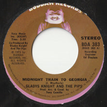 画像をギャラリービューアに読み込む, Gladys Knight And The Pips - Midnight Train To Georgia / Window Raising Granny (7 inch Record / Used)
