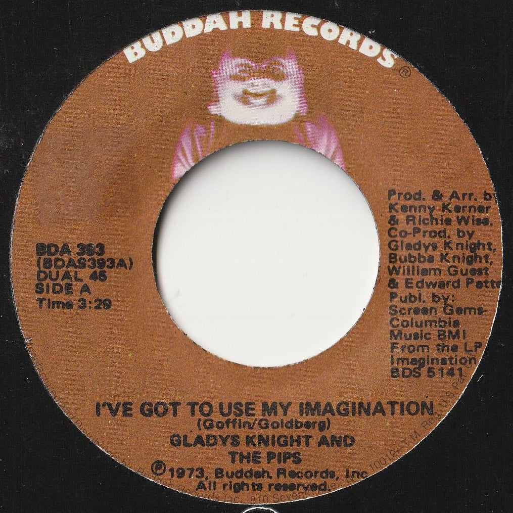 Gladys Knight And The Pips - I've Got To Use My Imagination / I Can See Clearly Now (7 inch Record / Used)