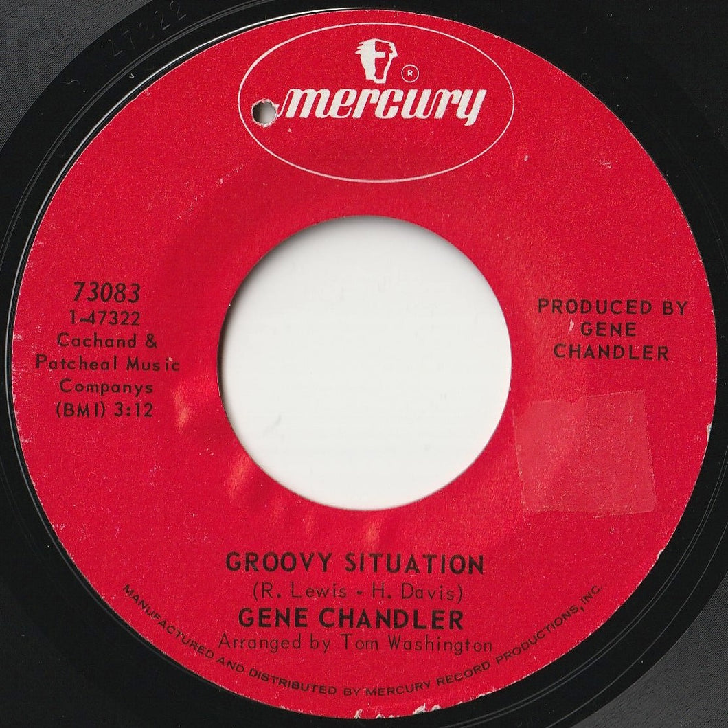 Gene Chandler - Groovy Situation / Not The Marrying Kind (7 inch Record / Used)
