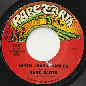 Rare Earth - (I Know) I'm Losing You / When Joanie Smiles (7 inch Record / Used)