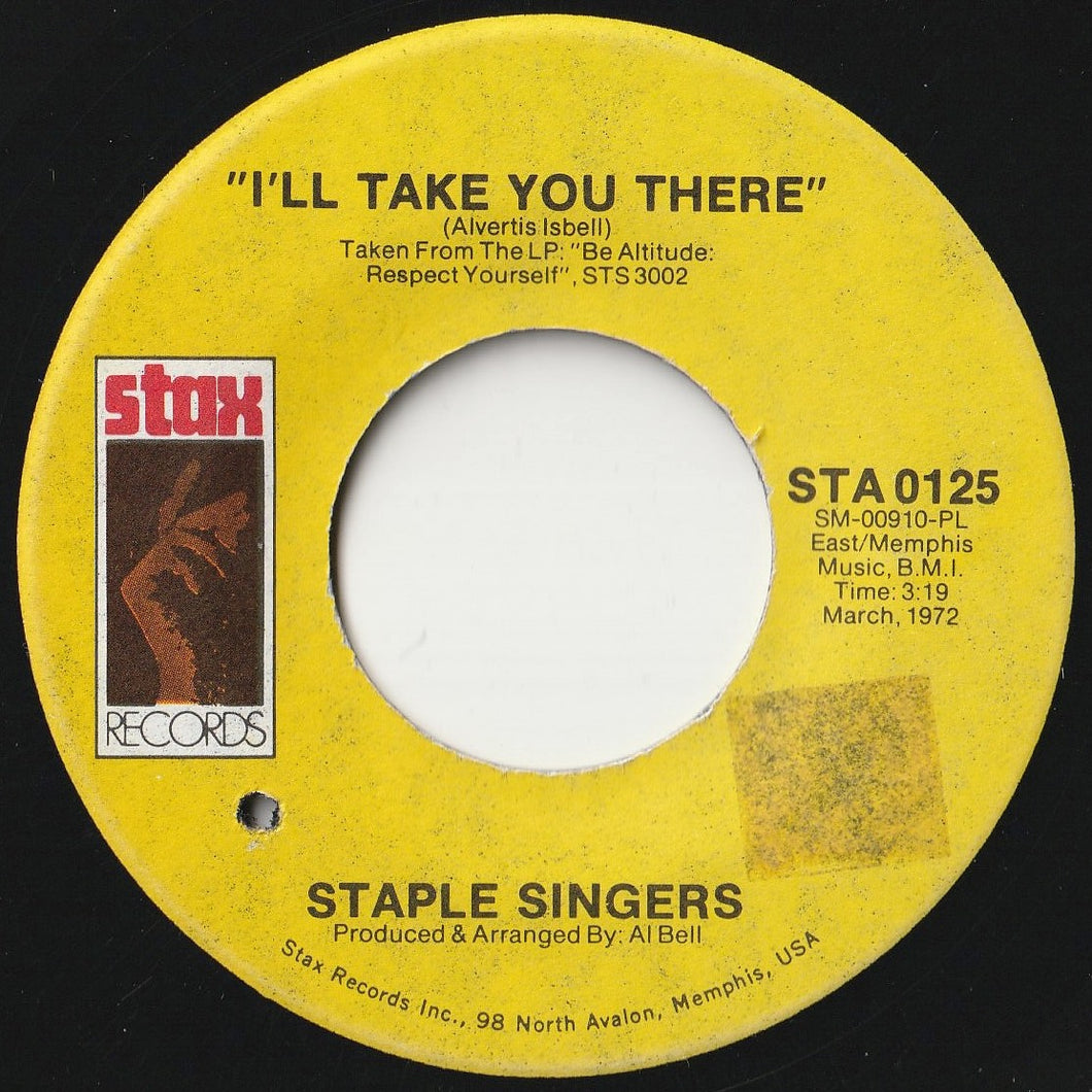 Staple Singers - I'll Take You There / I'm Just Another Soldier (7 inch Record / Used)