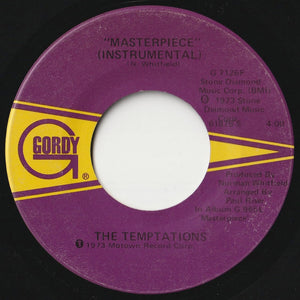 Temptations - Masterpiece / (Instrumental) (7 inch Record / Used)