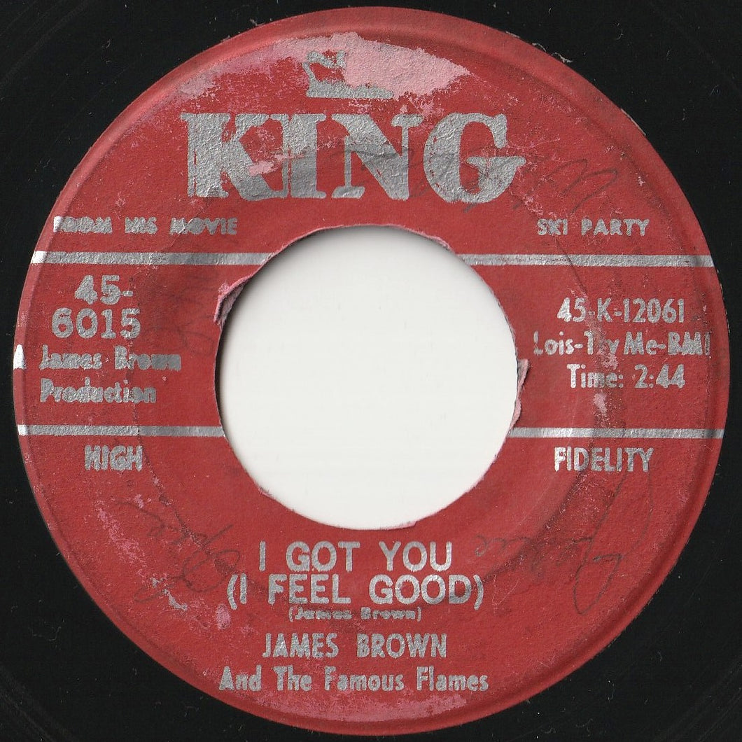 James Brown & The Famous Flames - I Got You (I Feel Good) / I Can't Help It (I Just Do-Do-Do) (7 inch Record / Used)