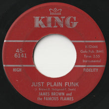 画像をギャラリービューアに読み込む, James Brown &amp; The Famous Flames - I Guess I&#39;ll Have To Cry, Cry, Cry / Just Plain Funk (7 inch Record / Used)
