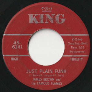 James Brown & The Famous Flames - I Guess I'll Have To Cry, Cry, Cry / Just Plain Funk (7 inch Record / Used)