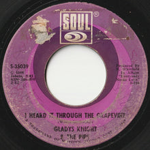 画像をギャラリービューアに読み込む, Gladys Knight And The Pips - I Heard It Through The Grapevine / It&#39;s Time To Go Now (7 inch Record / Used)
