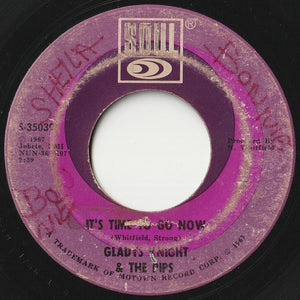 Gladys Knight And The Pips - I Heard It Through The Grapevine / It's Time To Go Now (7 inch Record / Used)