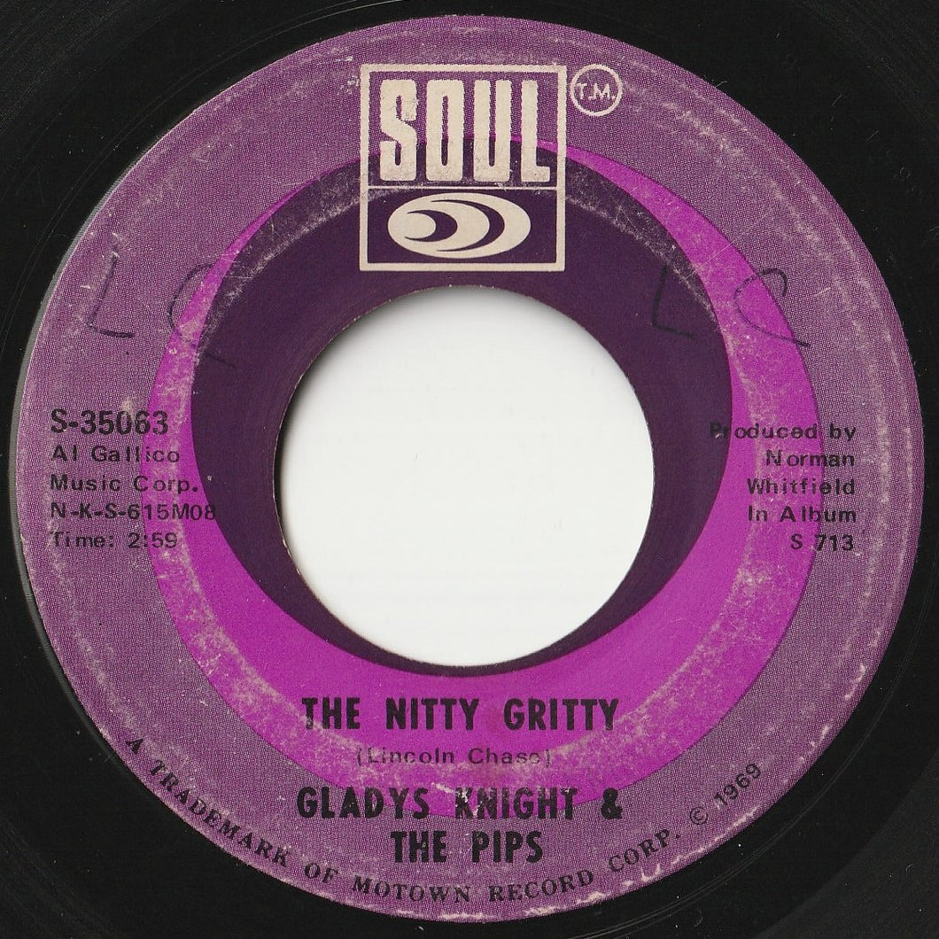 Gladys Knight And The Pips - The Nitty Gritty / Got Myself A Good Man (7 inch Record / Used)