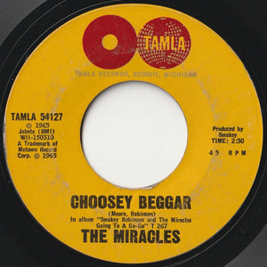 Miracles - Going To A Go-Go / Choosey Beggar (7 inch Record / Used)