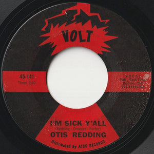 Otis Redding - Try A Little Tenderness / I'm Sick Y'all (7 inch Record / Used)