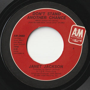 Janet Jackson - Don't Stand Another Chance / Rock 'N' Roll (7 inch Record / Used)