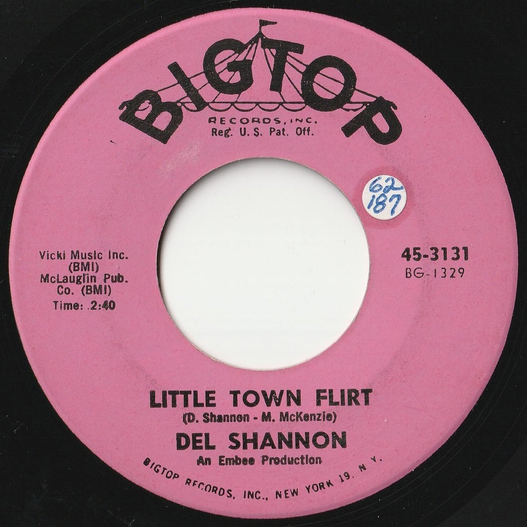 Del Shannon - Little Town Flirt / The Wamboo (7 inch Record / Used)