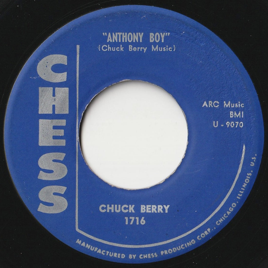 Chuck Berry - Anthony Boy / That's My Desire (7 inch Record / Used)