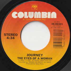 Journey - I'll Be Alright Without You / The Eyes Of A Woman (7 inch Record / Used)