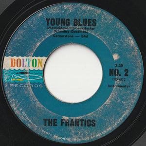 Frantics - Straight Flush / Young Blues (7 inch Record / Used)