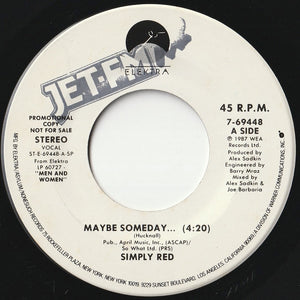 Simply Red - Maybe Someday ... / Maybe Someday ... (7 inch Record / Used)