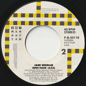 Jane Wiedlin - Rush Hour / Rush Hour (7 inch Record / Used)