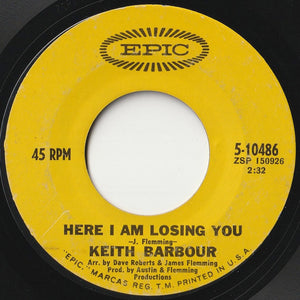 Keith Barbour - Echo Park / Here I Am Losing You (7 inch Record / Used)