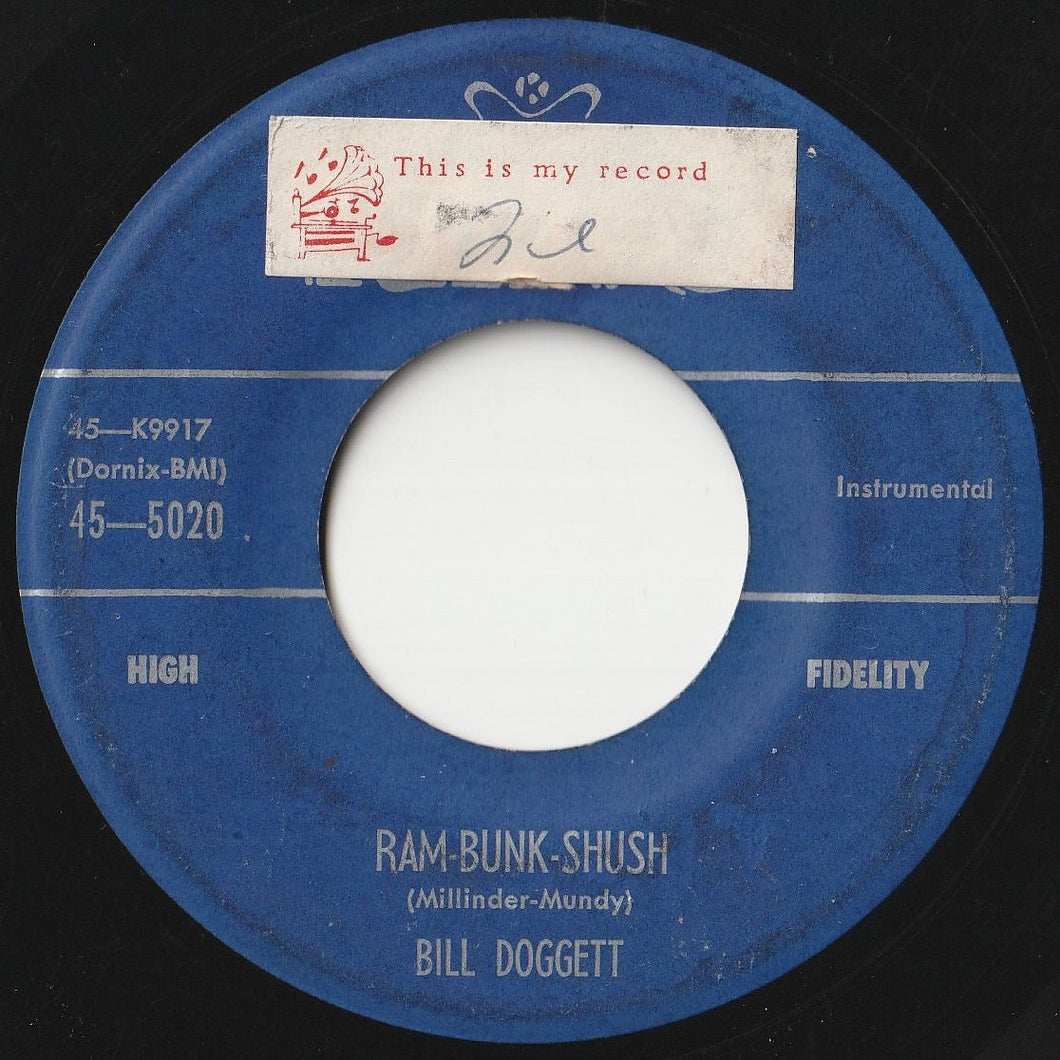 Bill Doggett - Ram-Bunk-Shush / Blue Largo (7 inch Record / Used)