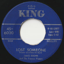 Load image into Gallery viewer, James Brown &amp; The Famous Flames - Lost Someone / I&#39;ll Go Crazy (7 inch Record / Used)
