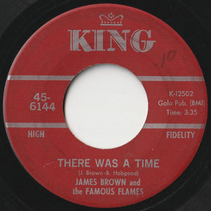 James Brown & The Famous Flames - I Can't Stand Myself (When You Touch Me) / There Was A Time (7 inch Record / Used)